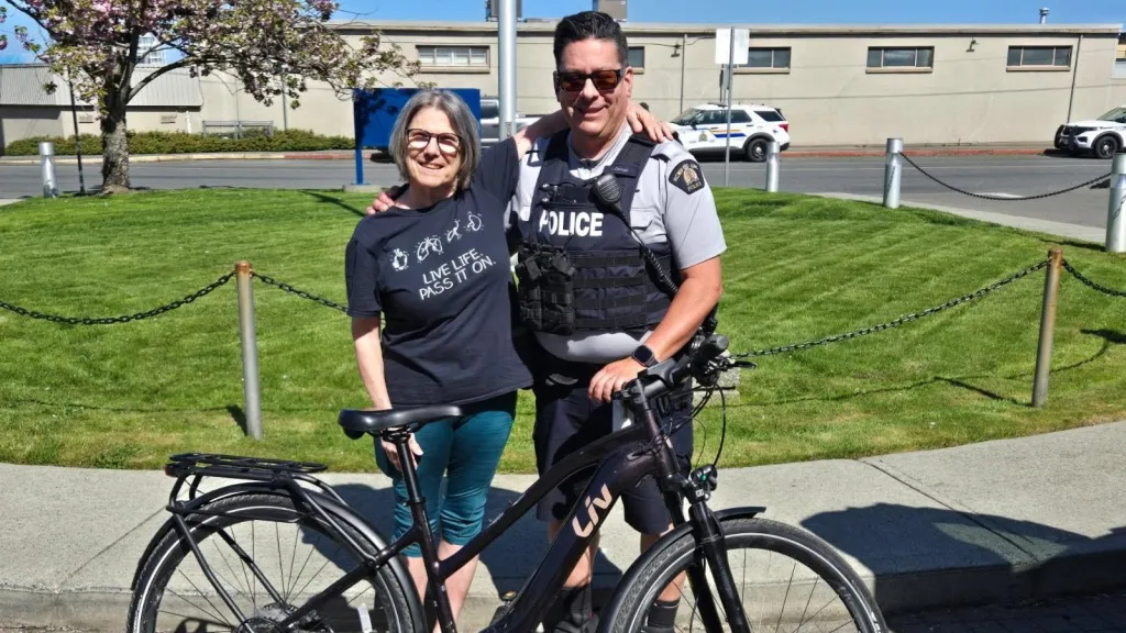 Nanaimo RCMP recover stolen e-bike during routine patrol