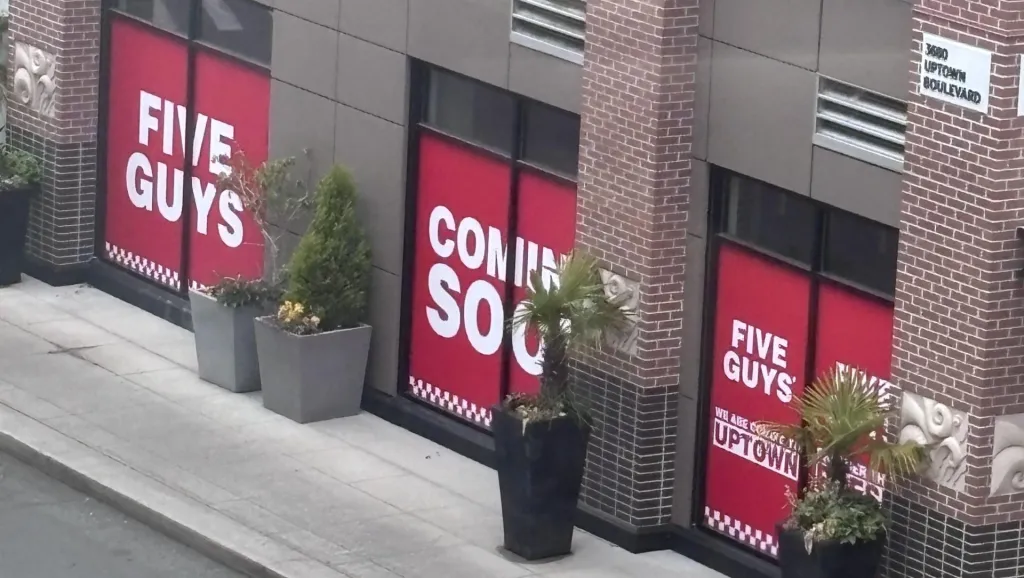Five Guys to open two locations in Greater Victoria this fall