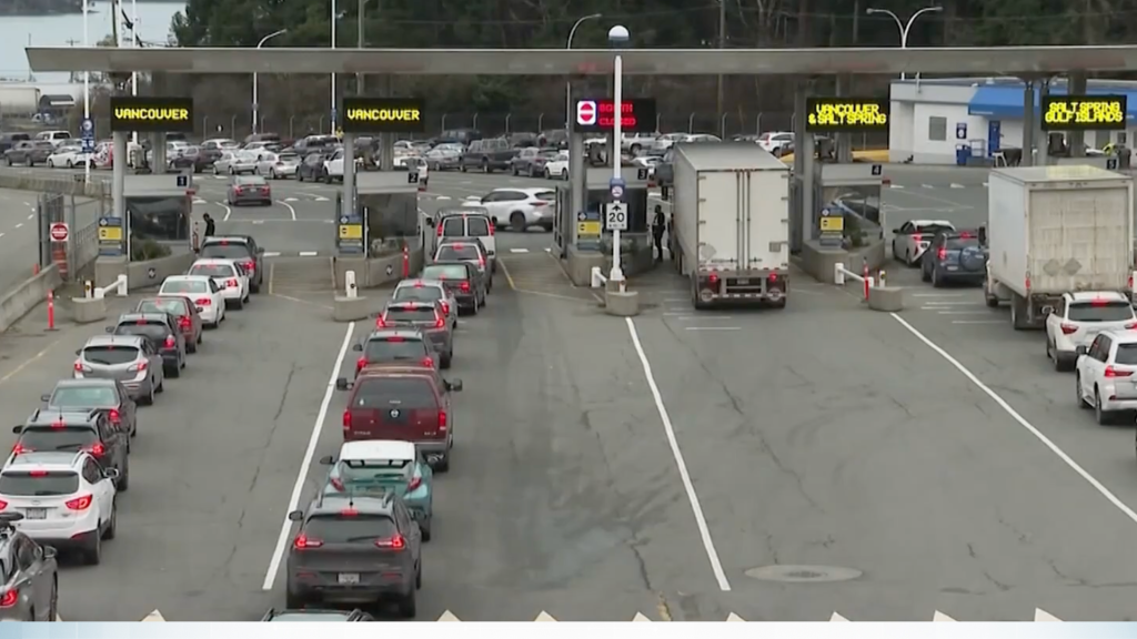 Labour Day long weekend second busiest of the year for BC Ferries