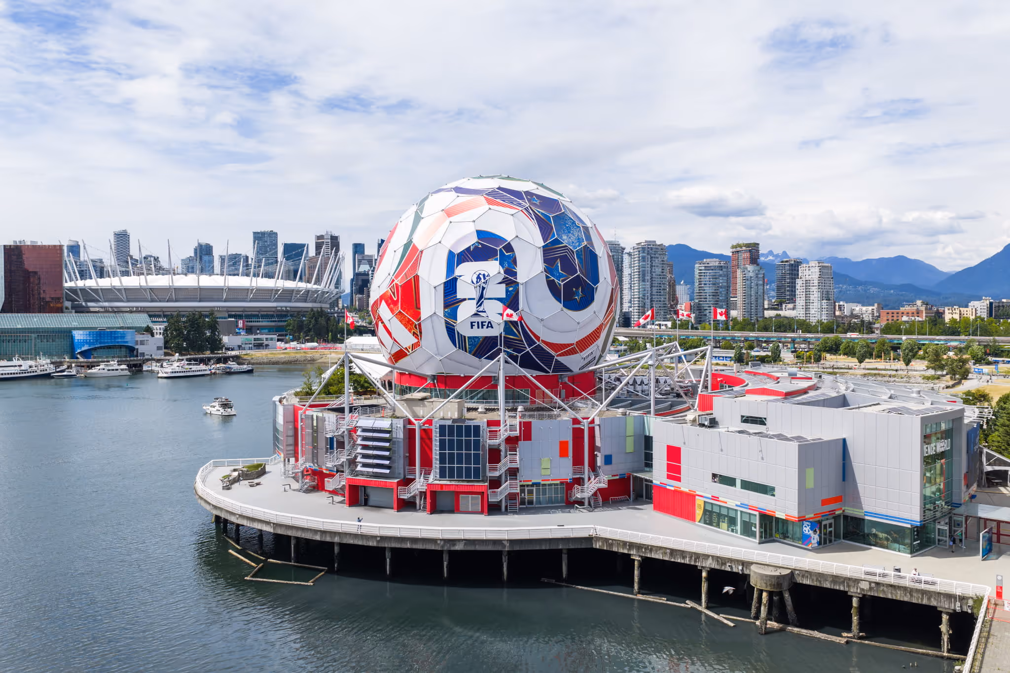 Science World's giant FIFA soccer ball will soon come down and Vancouver fans are not ready