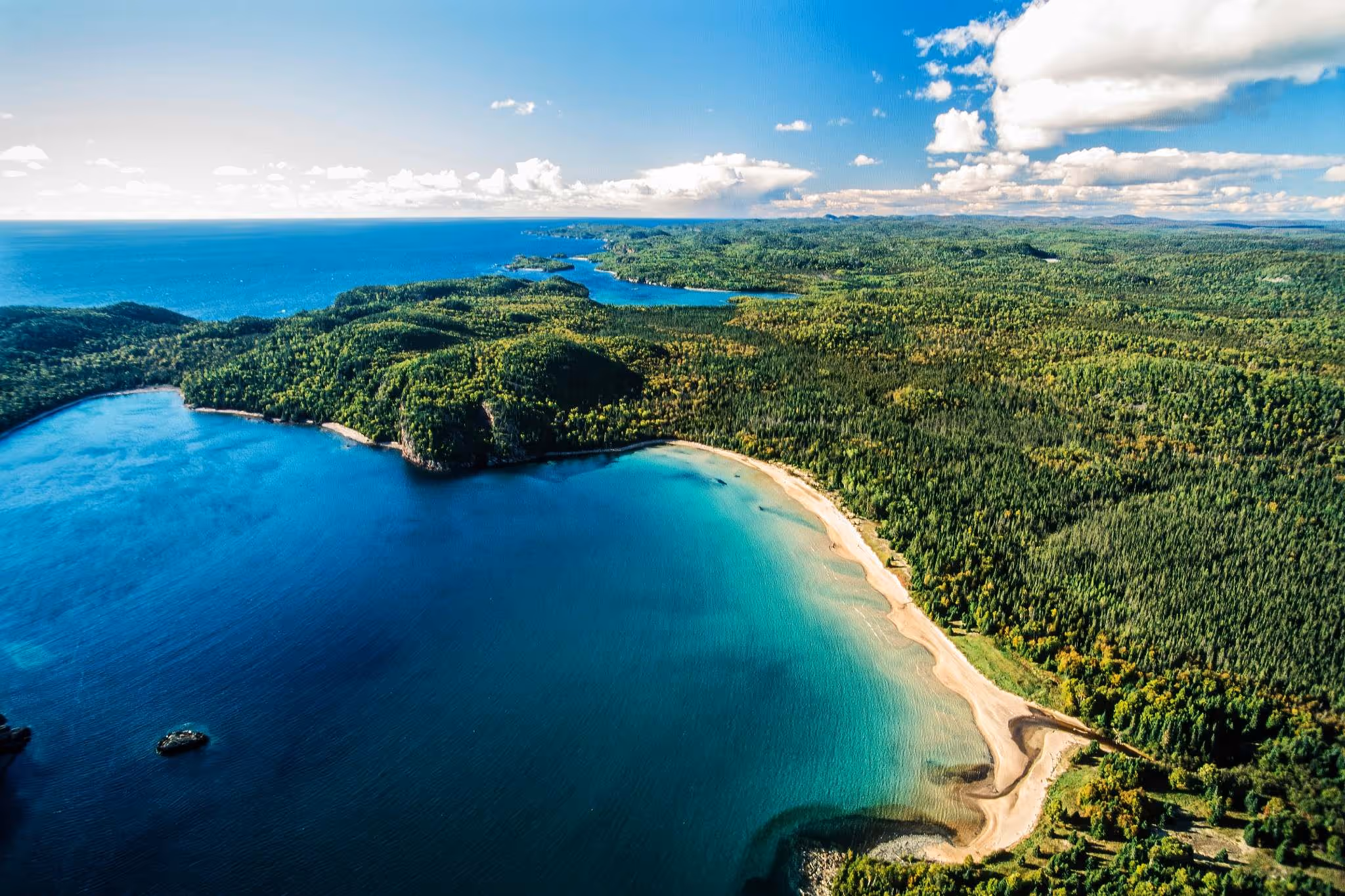 This Canadian lake ranks among the clearest in the world