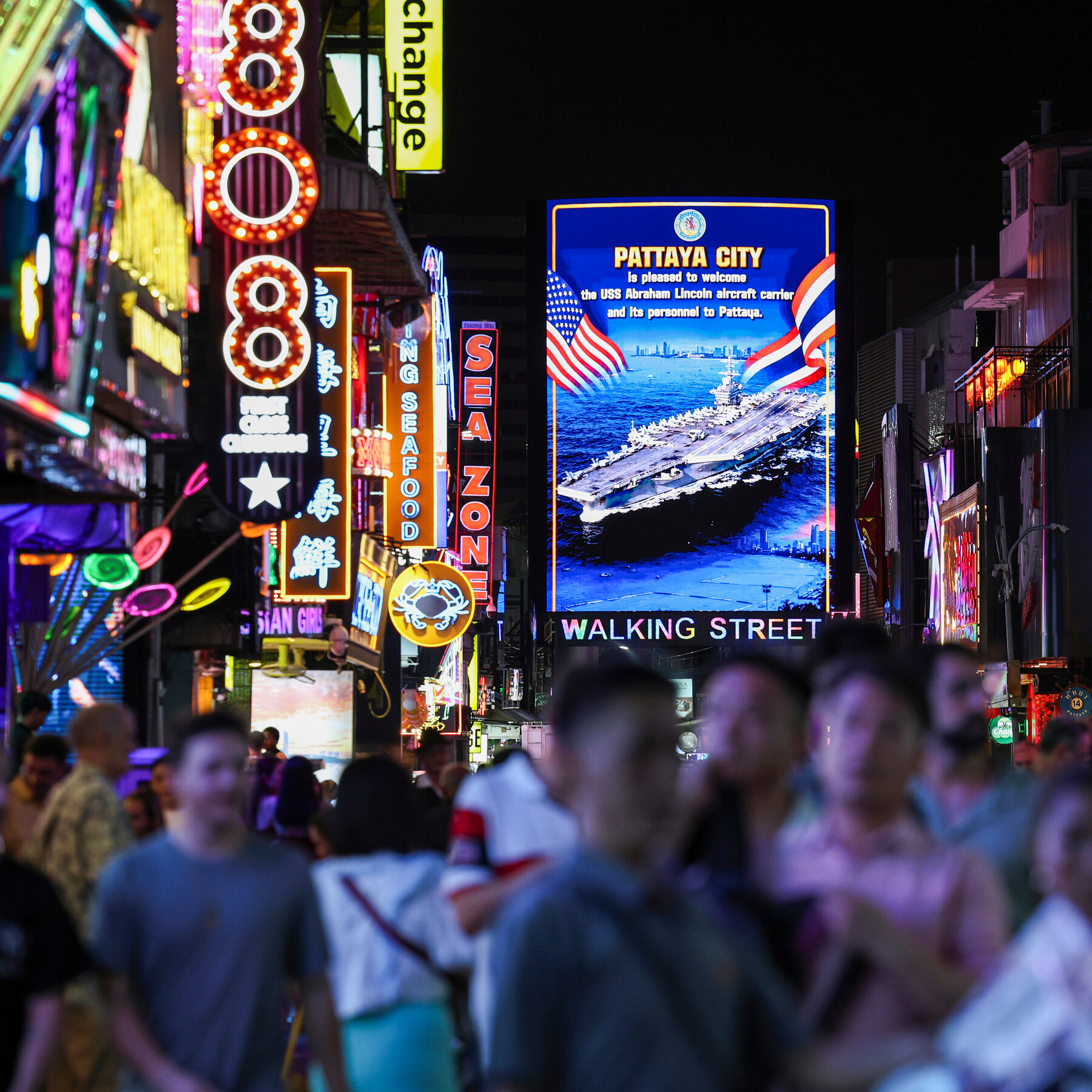 After Months at War, Brief Solace in a Party Town Far From Home